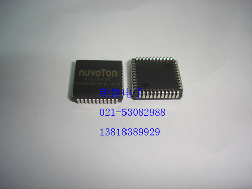 NUVOTON新唐 W78E054DPG 原装进口 无铅  全新正品