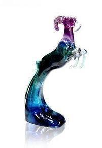 冲五钻 打折包邮 古法琉璃 摆件 正品琉璃CFH003 琉璃羊1