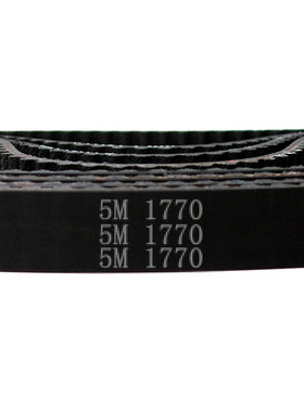 定制 HTD 5M －1770 / 354齿 橡胶 同步带 圆弧齿 同步皮带传动带