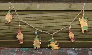 款 手工木雕麻绳串 随机发送 壁饰挂件 乡村园艺用品