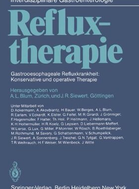 【预订】Refluxtherapie: Gastrooesophageale R...
