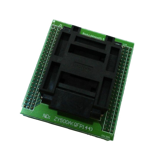 ZY500A 周立功专用适配器 烧录座 适配座 广州致远 TQFP144