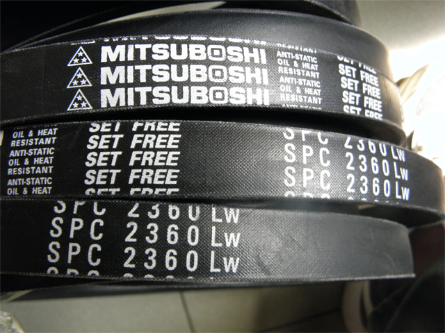 MITSUBOSHI三角皮带SPC2425LW日本三之星SPC2550LW皮带SPC2500LW