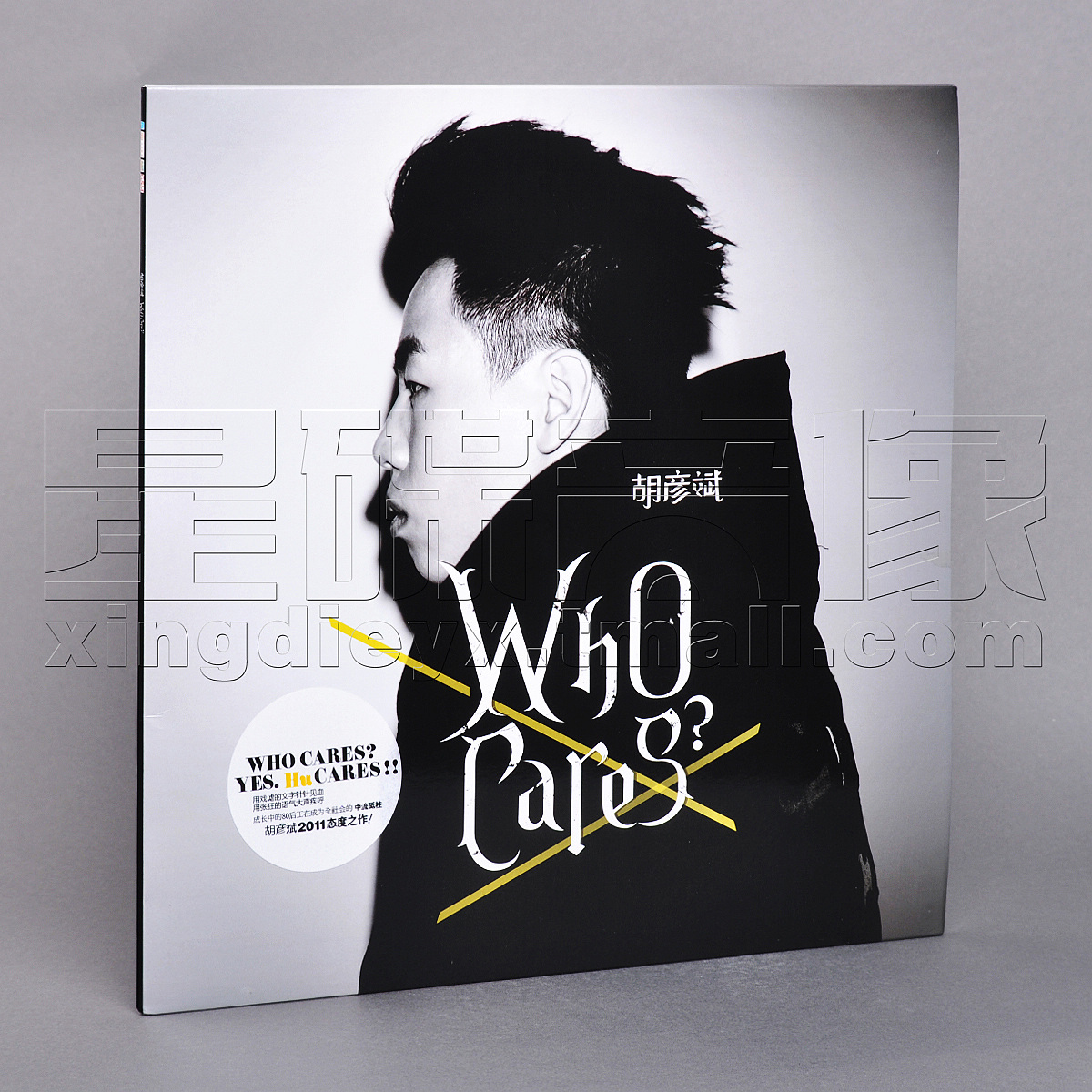 乐华圆娱 胡彦斌 Who Cares ? 2011专辑 CD唱片