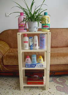 置物架 特价 可定做实木三层架子 四层五层架子 收纳架 书报架