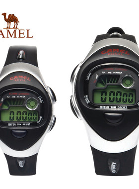 【非卖品】CAMEL骆驼户外手表 运动休闲 电子手表 情侣款 2SA45
