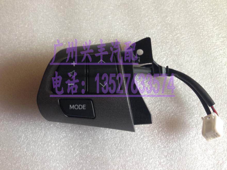 适用于12款RAV4方向盘按键 多功能按键 音响控制按钮