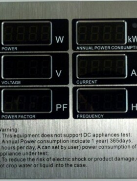 多功能电力监测仪 电量表 功率计 LED节能灯展示箱专用表头AKX06A