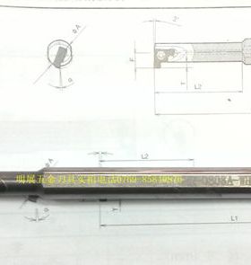 GER京瓷刀片内钩槽刀杆小径钨钢SIGER0808A-WH/SIGER1010B-WH