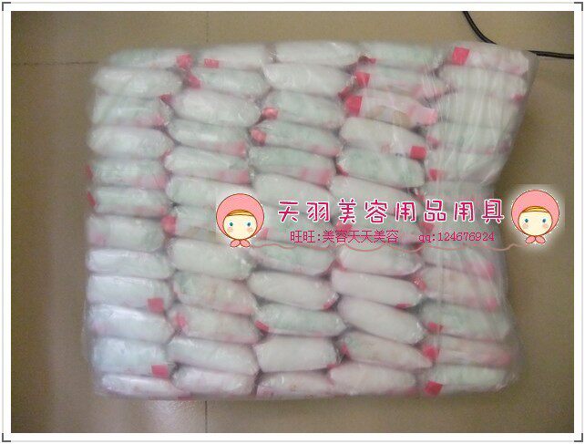 厂销 美容院桑拿汗蒸一次性女三角单层纸内裤 一提360条花色随机
