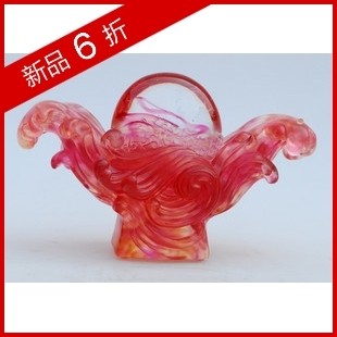 冲五钻 打折包邮 古法琉璃摆件 正品 YL琉璃A-065JH 琉璃宝日东 - 封面