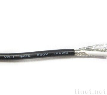 UL环保1533AWM 24AWG 单芯屏蔽线 信号线 1芯1地 590米/卷