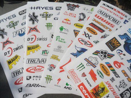 Autocollant pour vélo - Ref 2283760 Image 1