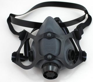 霍尼韦尔5500防毒面具防尘面具喷漆面罩有机蒸汽滤盒防毒气半面罩