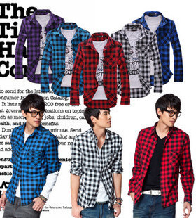 Mens Casual Shirt Fashion Business Dress Shirts Men Clothes