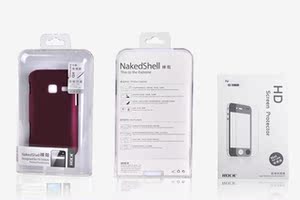 正品ROCK/洛克 三星 S5820 裸壳 彩壳 保护套 手机保护壳 送膜