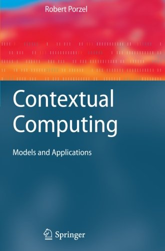 【预订】Contextual Computing