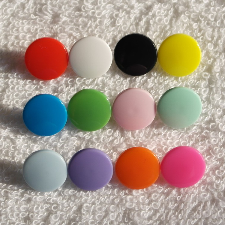 T5四合扣KAM面径12.4MM彩色B41-B60每包100套9元满50元包邮婴儿扣