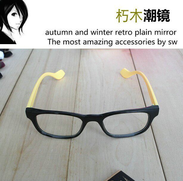 2018韩版复古潮男女范眼镜框平光镜宋茜戚薇同款个性韩国眼镜架子