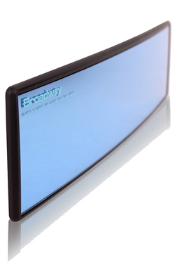 NAPOLEX Broadway防炫目大视野辅助后视镜超薄平曲面扫盲偏光蓝镜