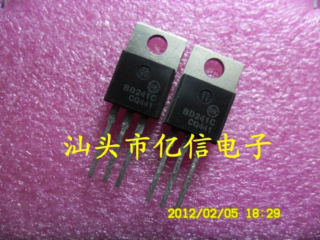 BD241C 原装正品进口三极管 TO-220