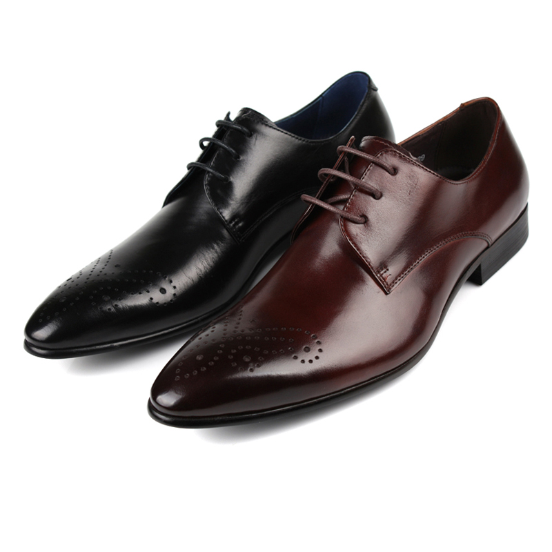 促销款男式鞋名士透气男鞋 真皮正品尖头皮鞋 特价男士低帮鞋子
