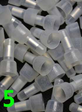 接线端子 接线帽 闭端子 尼龙压线帽 CE-5X 闭端端子1000只