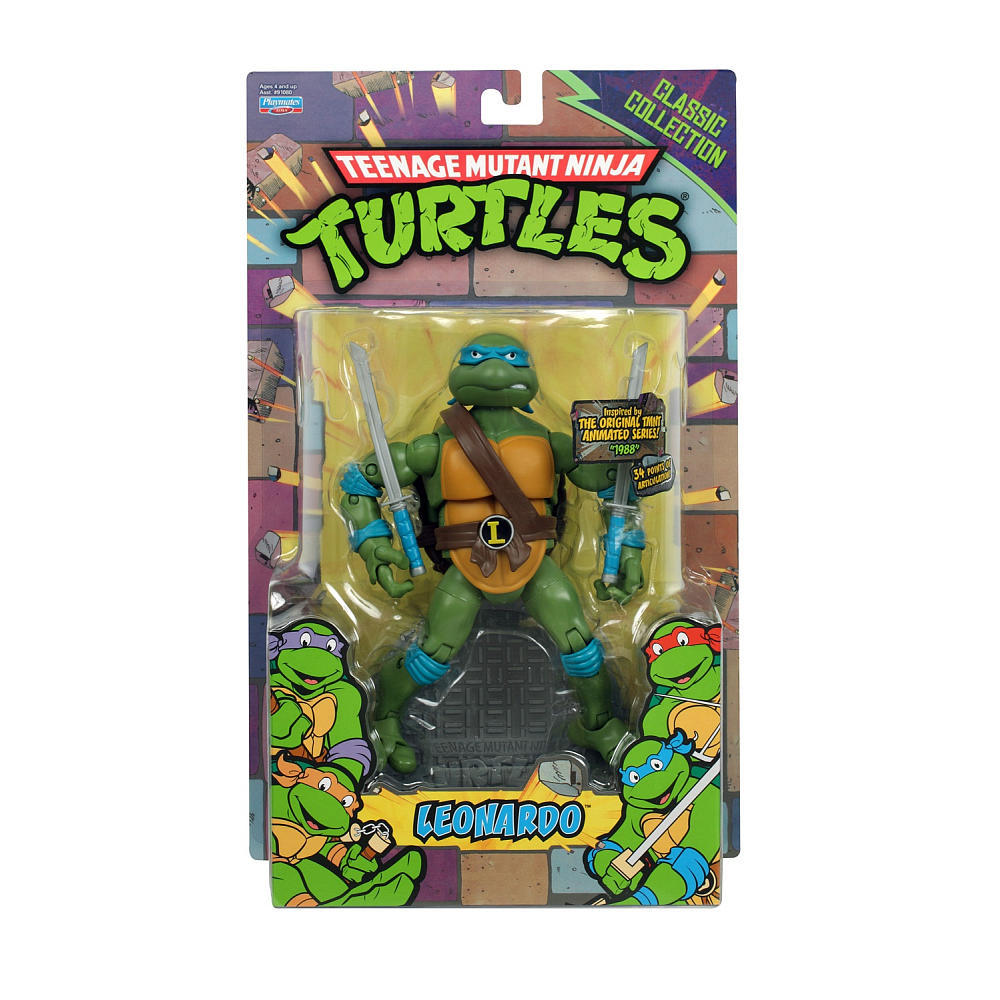【孩仕宝】玩具模型 忍者神龟 tmnt 2012版 达芬奇 经典款 6寸