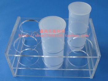 鑫尚实验耗材 100ml离心管架 试管架 6孔 .其它规格可定做