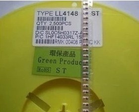 开关二极管IN4148 1N4148 LL4148 LL34圆柱1206 2500个=37.5元