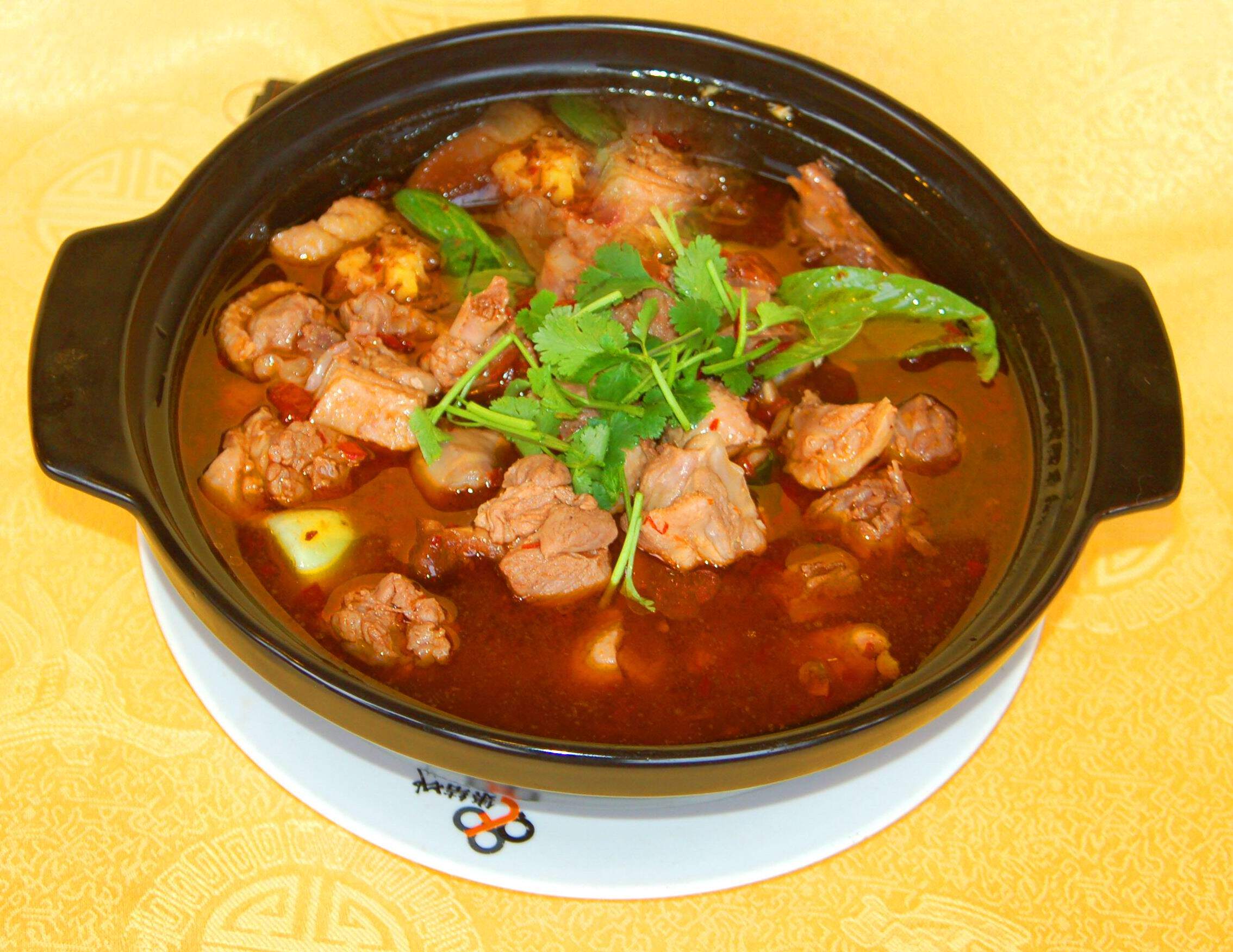 536海报印制海报展板素材164河南小吃砂锅米线 个性定制