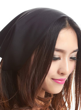 韩版家居头巾 工作服头巾 咖啡厅工作头巾 79177WT女款多色头巾
