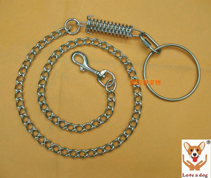 【终结暴利】不锈钢链条高档密节不锈钢狗链1.2米连接圆圈缓冲型