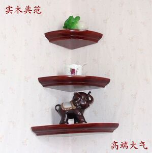 东北纯实木隔板搁板置物架墙上 墙壁架墙转角隔板【板厚3.8厘米】