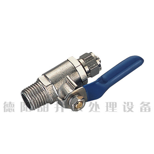 净水器 直饮机 通用 两分管 电镀球阀 铁阀门 进水开关 三通 球阀