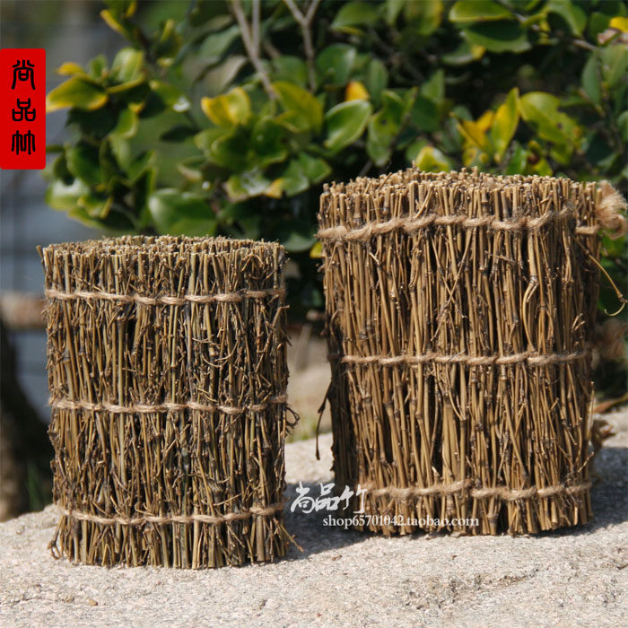 日式竹屏风功夫茶具 手工竹制配件篱笆 茶道零配茶宠摆件特价