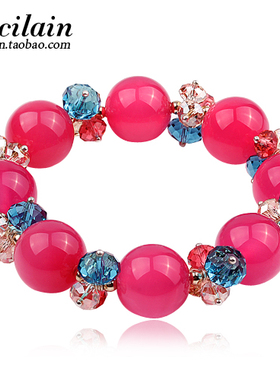 闪亮手链奥地利水晶甜美女