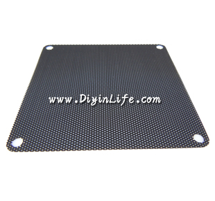 机箱风扇PVC风扇网罩 9cm 9厘米 黑色 DIY配件 防尘网罩
