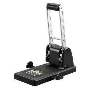 得力重型打孔机0130 办公文具 装订打孔器 打100张80g纸 只有黑色