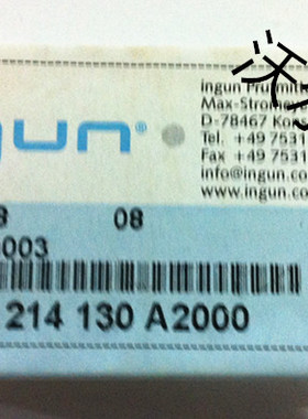 INGUN探针 GKS075 214 130A2000 英钢探针 大四爪探针 测试探针