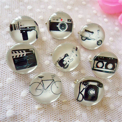 Broche Lovers en cristal artificiel - Ref 1180571 Image 1