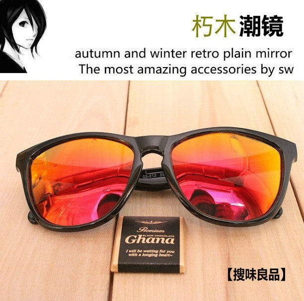 欧美男女士潮人罗志祥反光墨镜鸟叔太阳镜司机专用郑秀妍同款墨镜