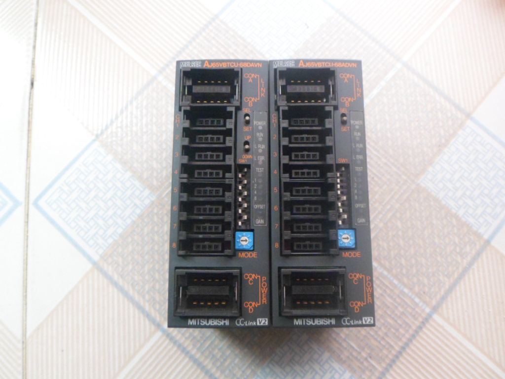 原装三菱PLC.模块AJ65VBTCU-68DAVN,.二手九成新，包好