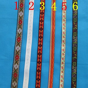 帽包包 民族风复古花边织带 服装 鞋 刺绣提花边 窗帘辅料