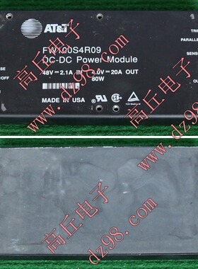 隔离 电源 模块 FW100S4R09 输出 4V 20A 输入36V-72V