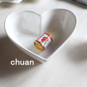 陶瓷 桃心碗 小碗 酱料碗 面碗 焗饭碗 意粉深盘 小食碗 心形碗