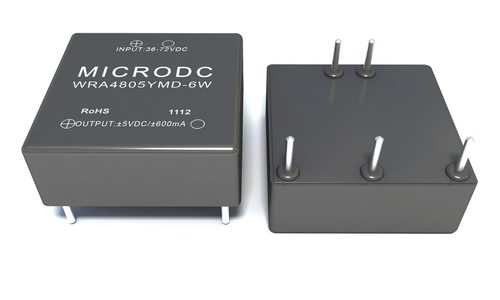 WRA4803YMD-6W　WRA4805YMD-6WWIDE INPUT,ISOLATED & REGULATED