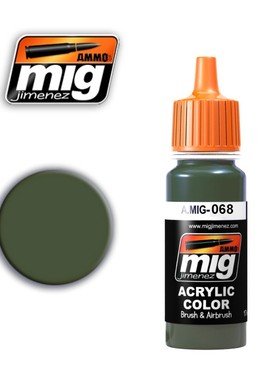 钢铁苍穹 AMMO MIG 水性漆 068 IDF以色列国防军战车绿1956 17ml