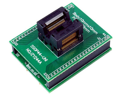 周立功专用适配器 烧录座 适配座 广州致远 ZY244A SSOP44/PSOP44