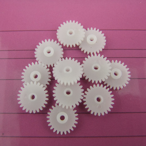 主轴单层齿轮242A 0.5模数 24齿 2MM内径 马达 车模 电机齿轮配件
